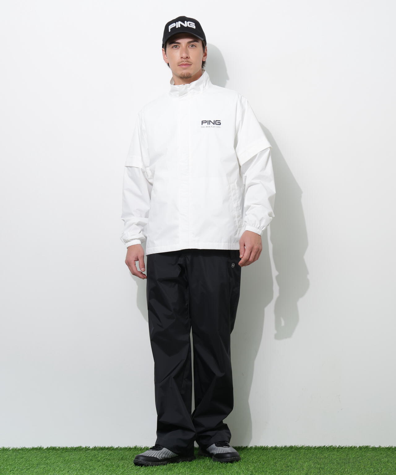 180cm　C:96　W:80　H:93 着用サイズ：L