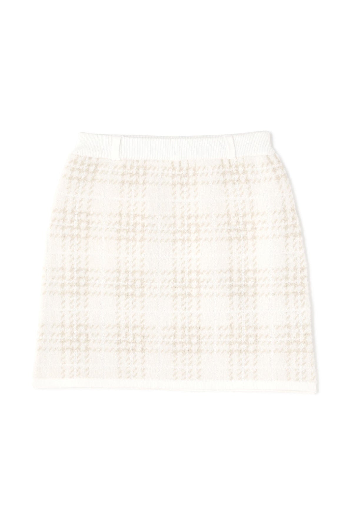 【PING APPAREL】ブークレチェック柄 ジャカードニットスカート ＜NATIVE＞ (LADIES)