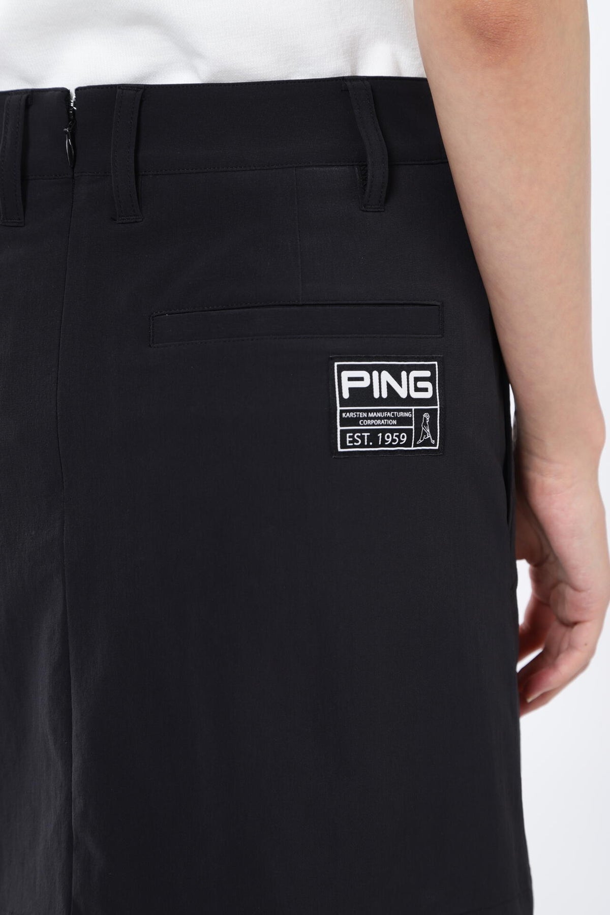 【PING APPAREL】ラップストレッチスカート ＜GOLD＞ (LADIES)