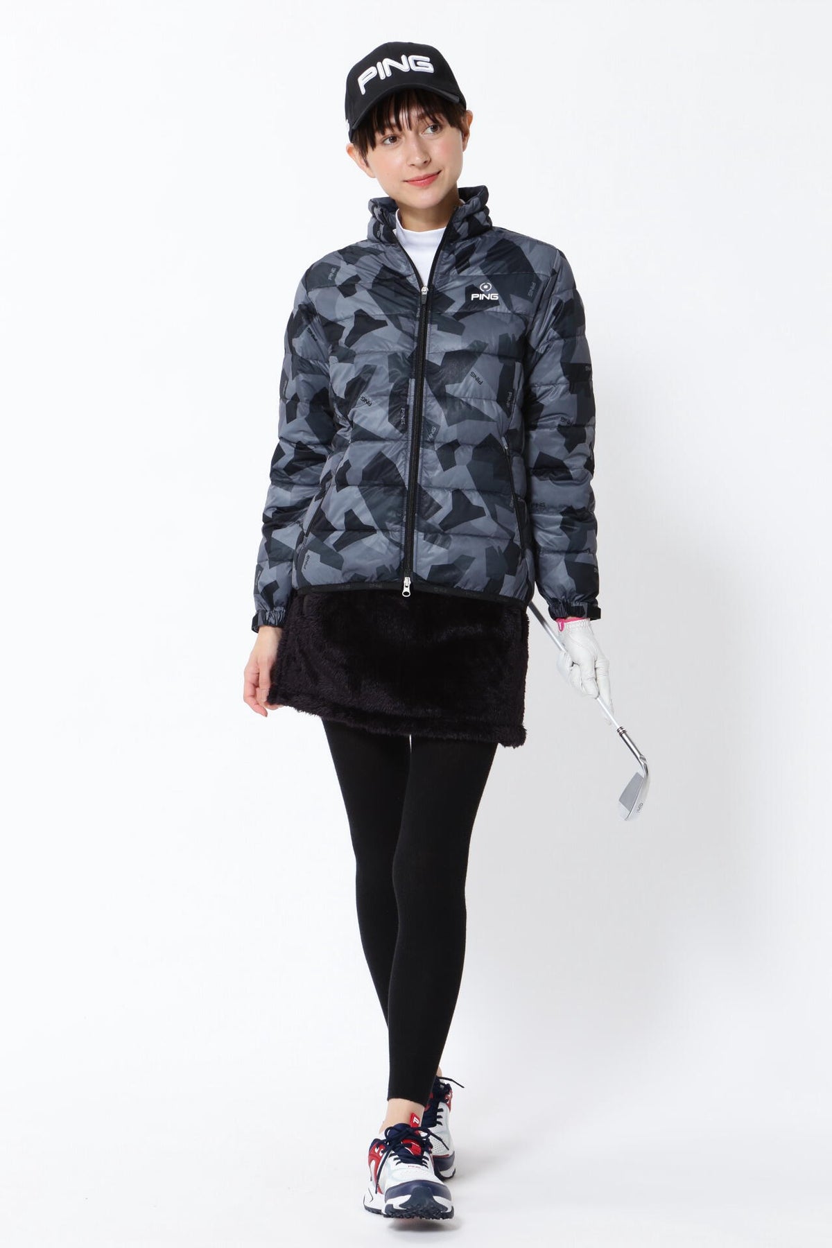【PING APPAREL】ボアフリーススカート ＜PERFORMANCE＞ (LADIES)