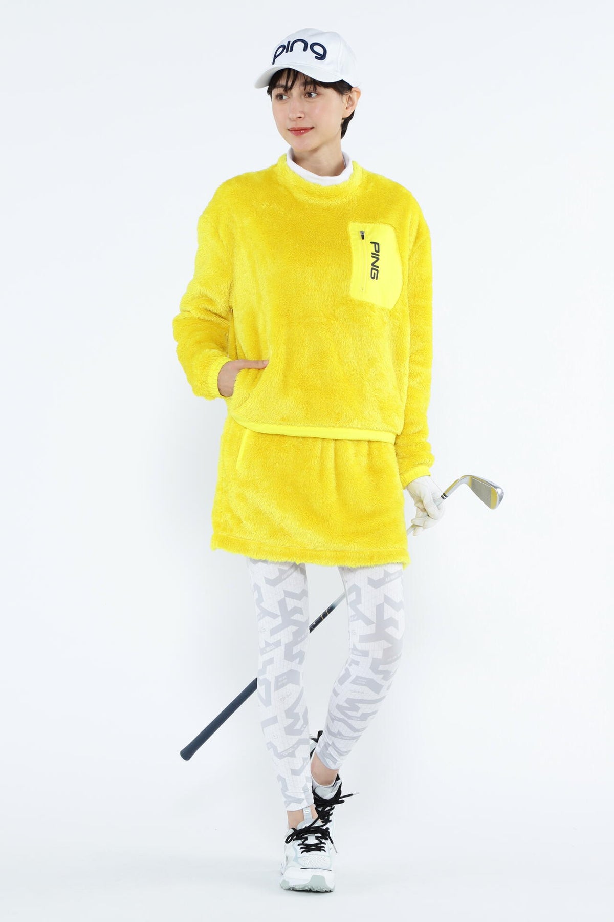 【PING APPAREL】ボアフリーススカート ＜PERFORMANCE＞ (LADIES)