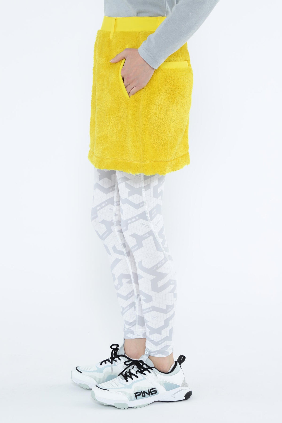 【PING APPAREL】ボアフリーススカート ＜PERFORMANCE＞ (LADIES)