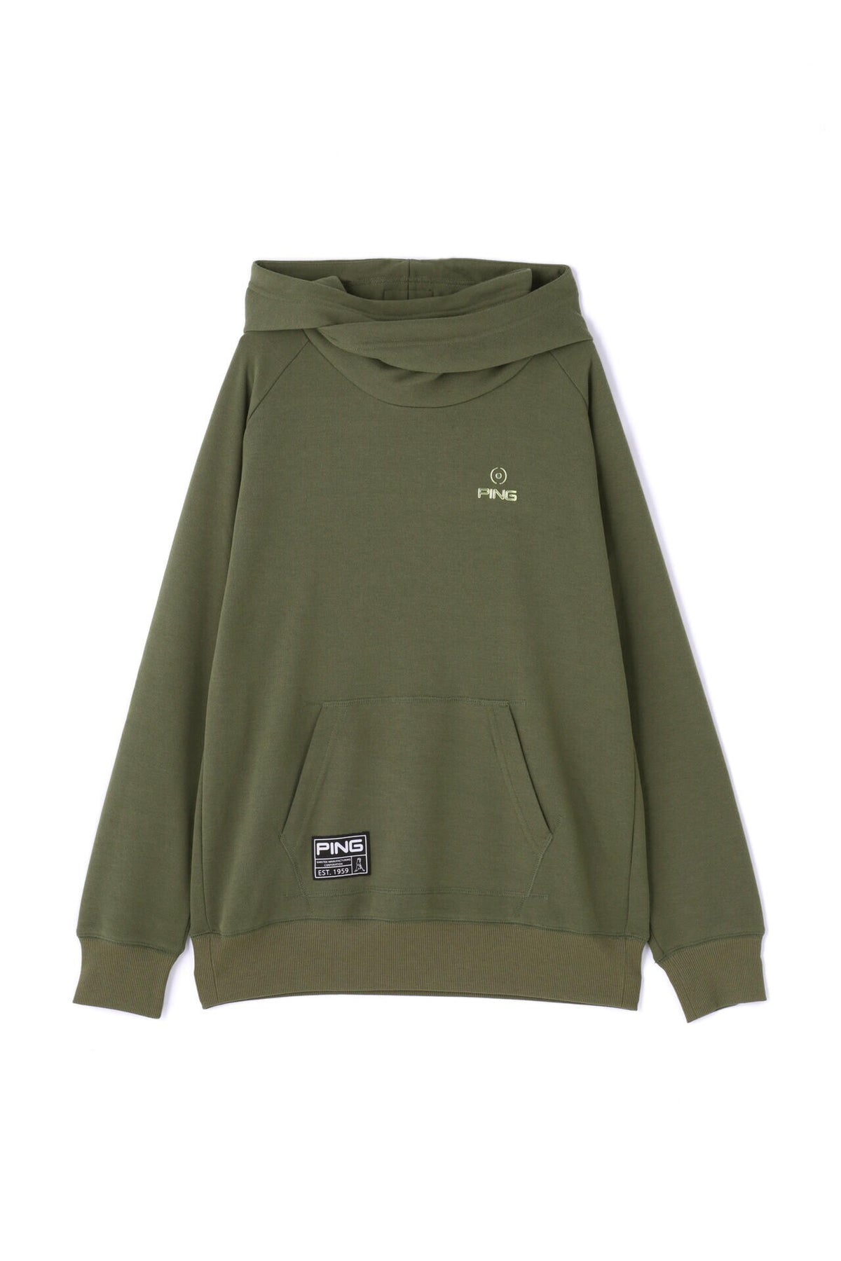 【PING APPAREL】エコアーチ 裏毛スウェットフーディプルオーバー ＜GOLD＞ (LADIES)