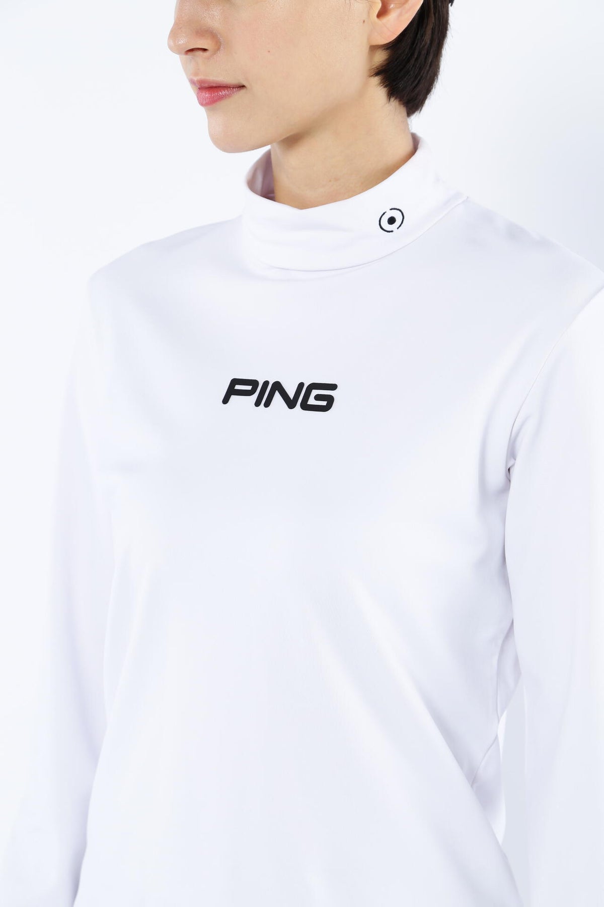 【PING APPAREL】エアーフレイク長袖ハイネックカットソー ＜PERFORMANCE＞ (LADIES)