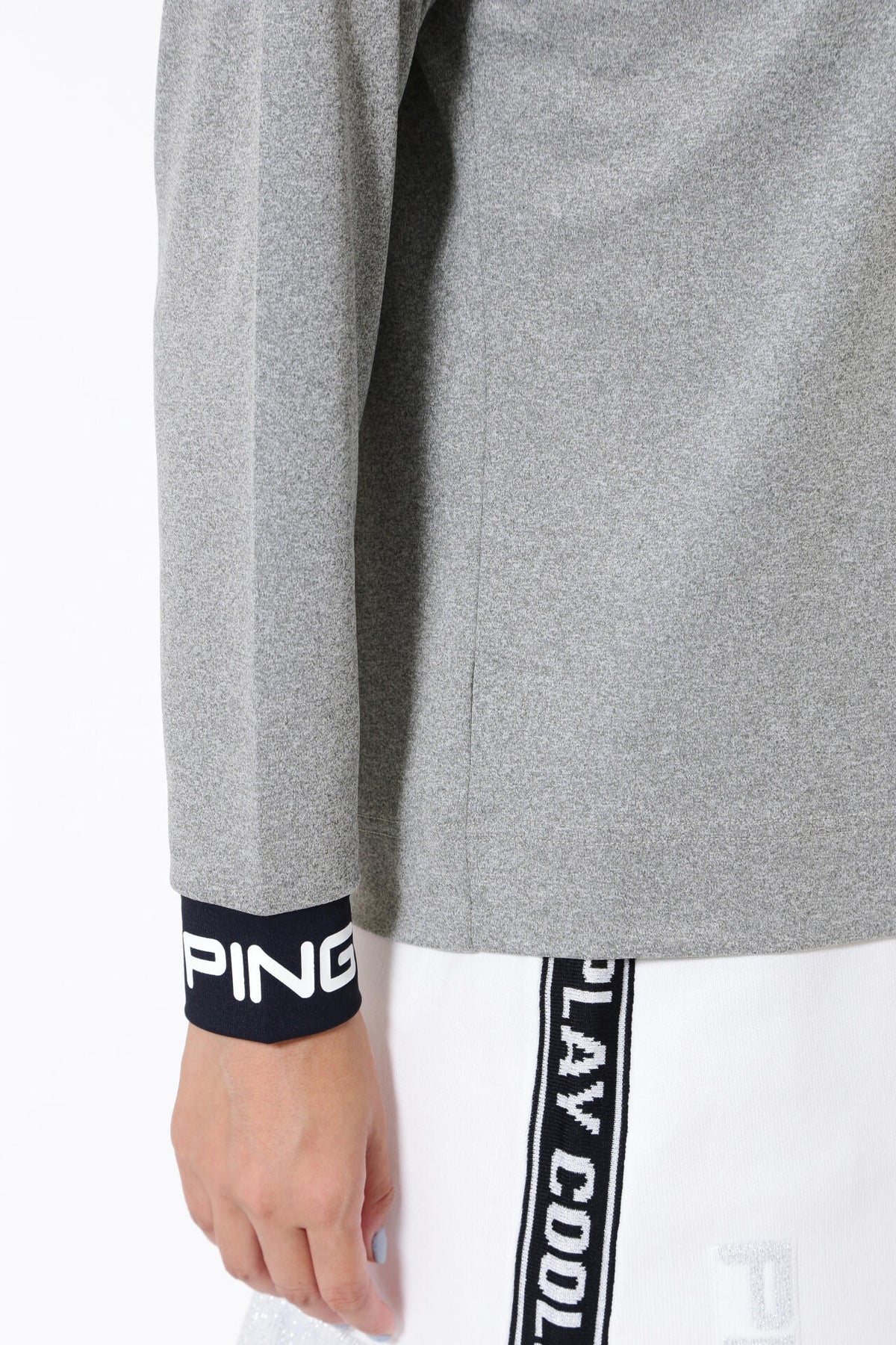 【PING APPAREL】ベアスムース 長袖ハイネックカットソー ＜GOLD＞ (LADIES)