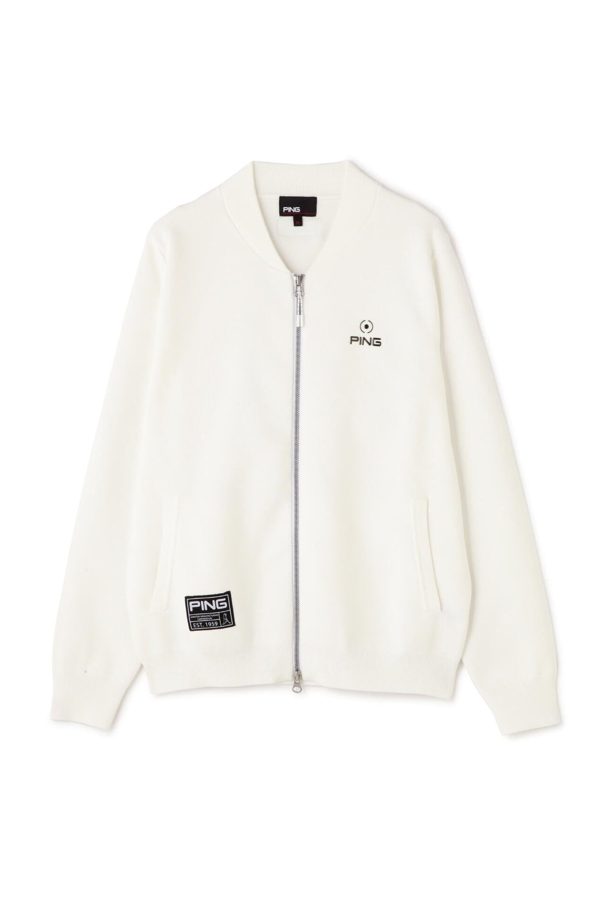 【PING APPAREL】フルジップニットブルゾン ＜GOLD＞ (LADIES)