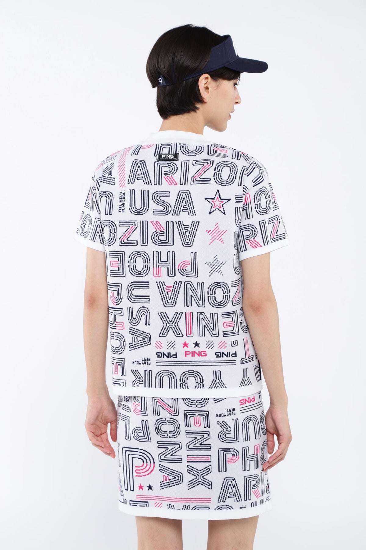 【PING APPAREL】セットアップニットジャカード ＜NATIVE＞ (LADIES)