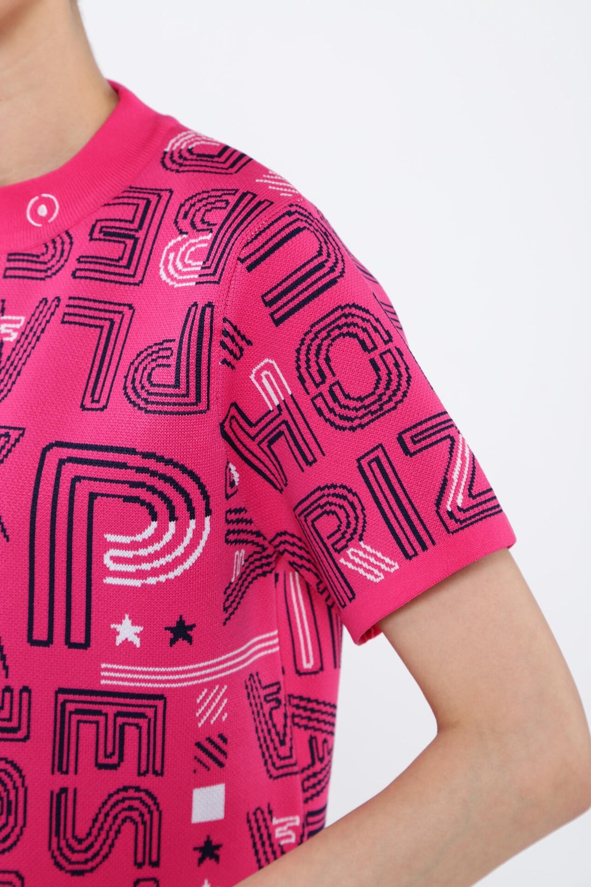 【PING APPAREL】セットアップニットジャカード ＜NATIVE＞ (LADIES)