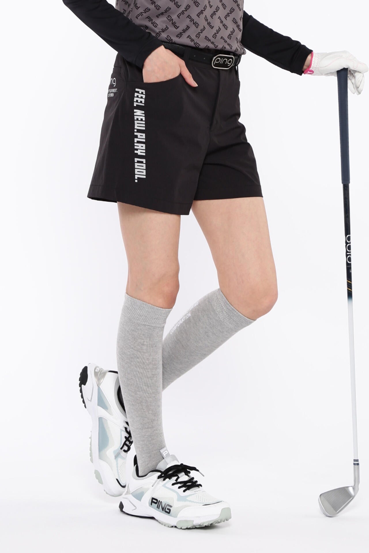 【PING APPAREL】冷感ストレッチショートパンツ ＜PERFORMANCE＞ (LADIES)