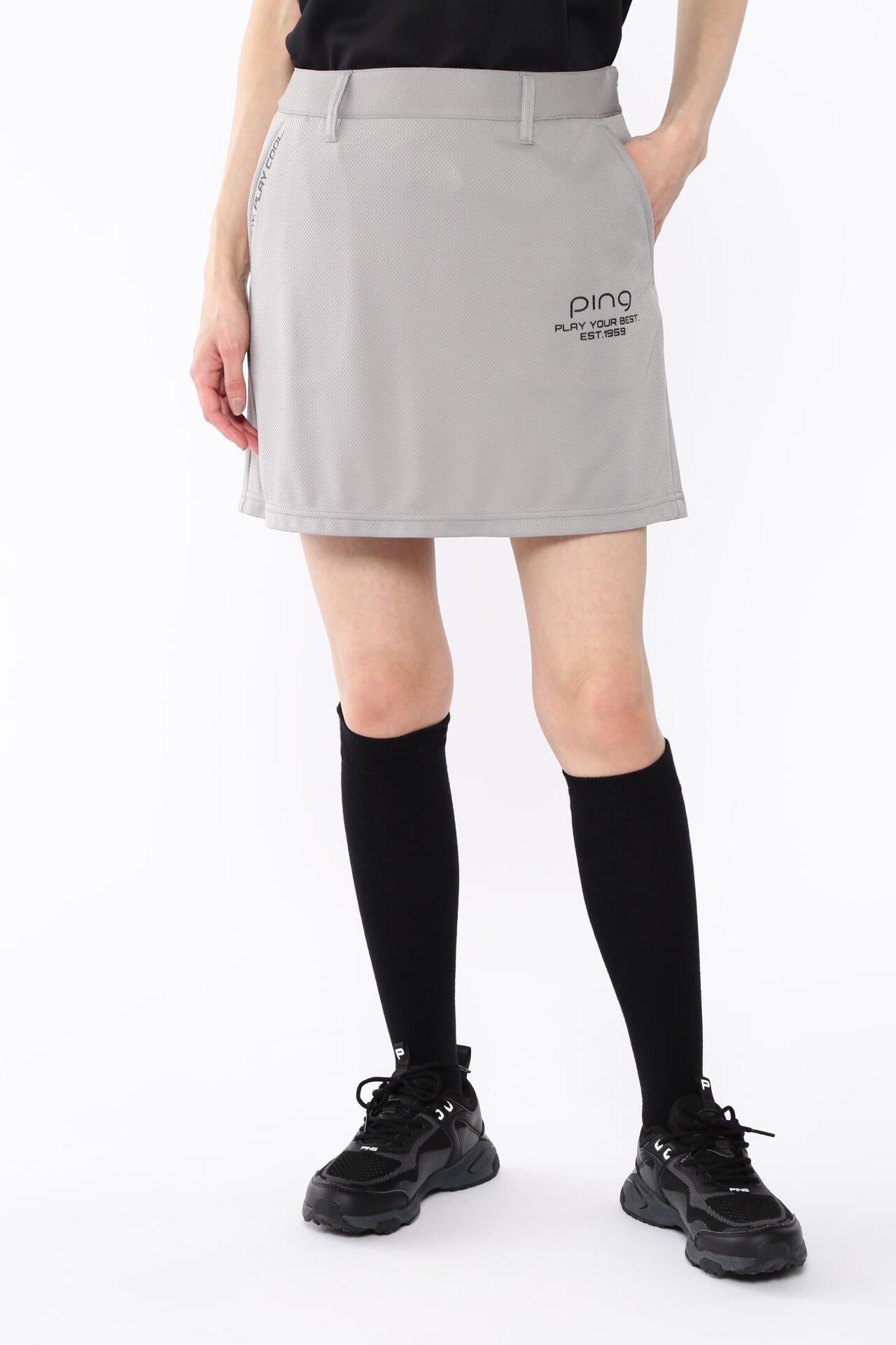 【PING APPAREL】ジャカードストレッチスカート ＜PERFORMANCE＞ (LADIES)