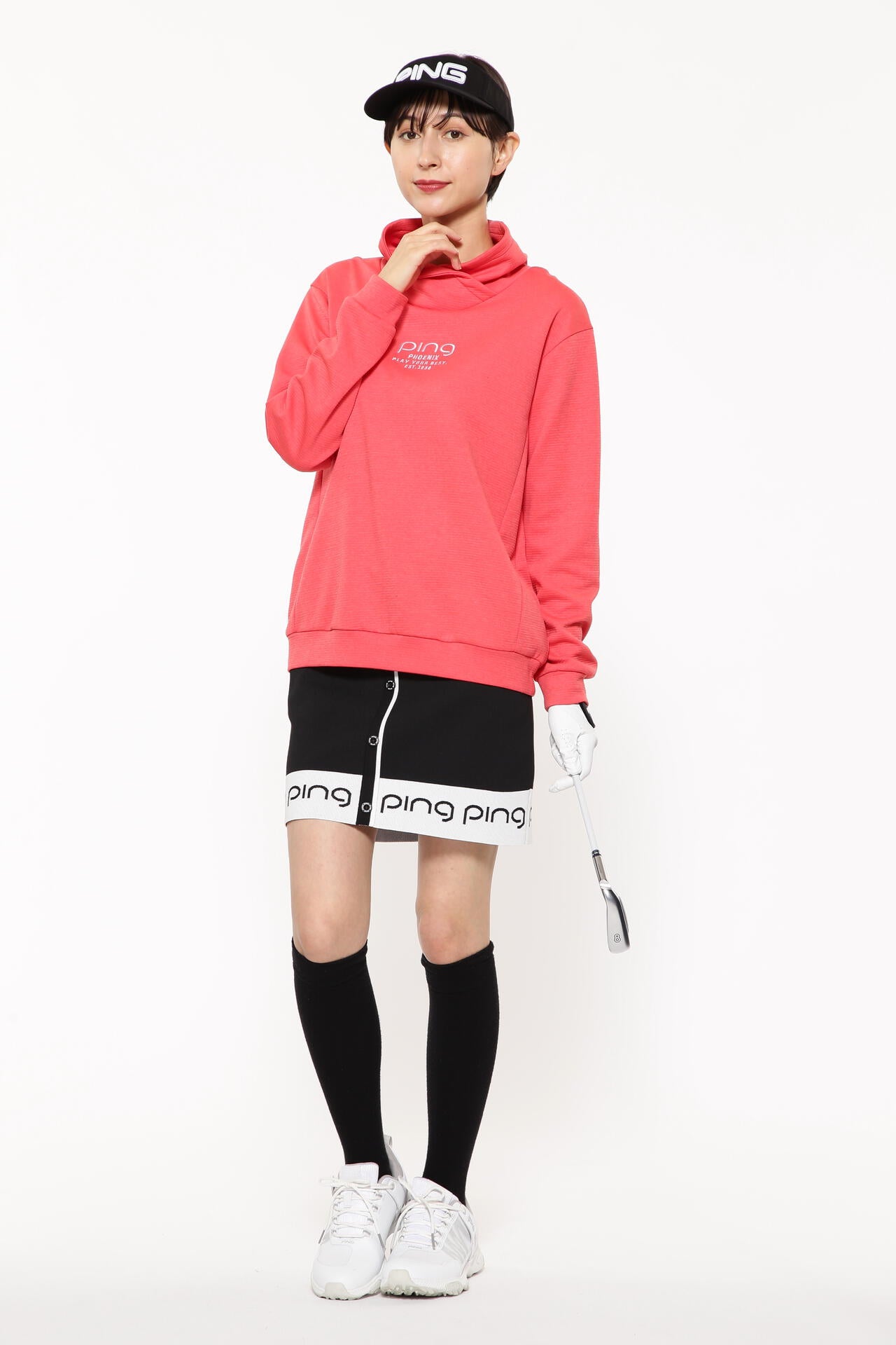 【PING APPAREL】ジャガードニットスカート ＜LADIES LINE＞＜PERFORMANCE＞ (LADIES)