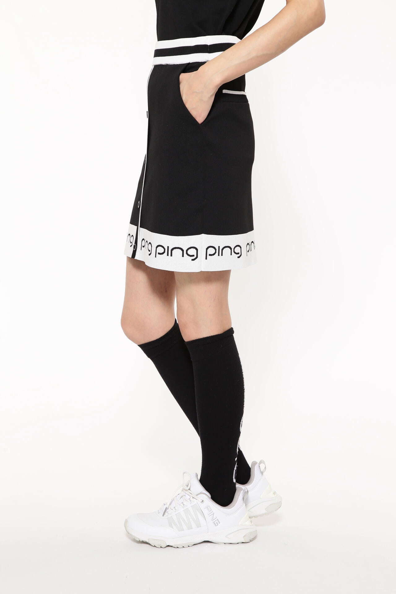 【PING APPAREL】ジャガードニットスカート ＜LADIES LINE＞＜PERFORMANCE＞ (LADIES)