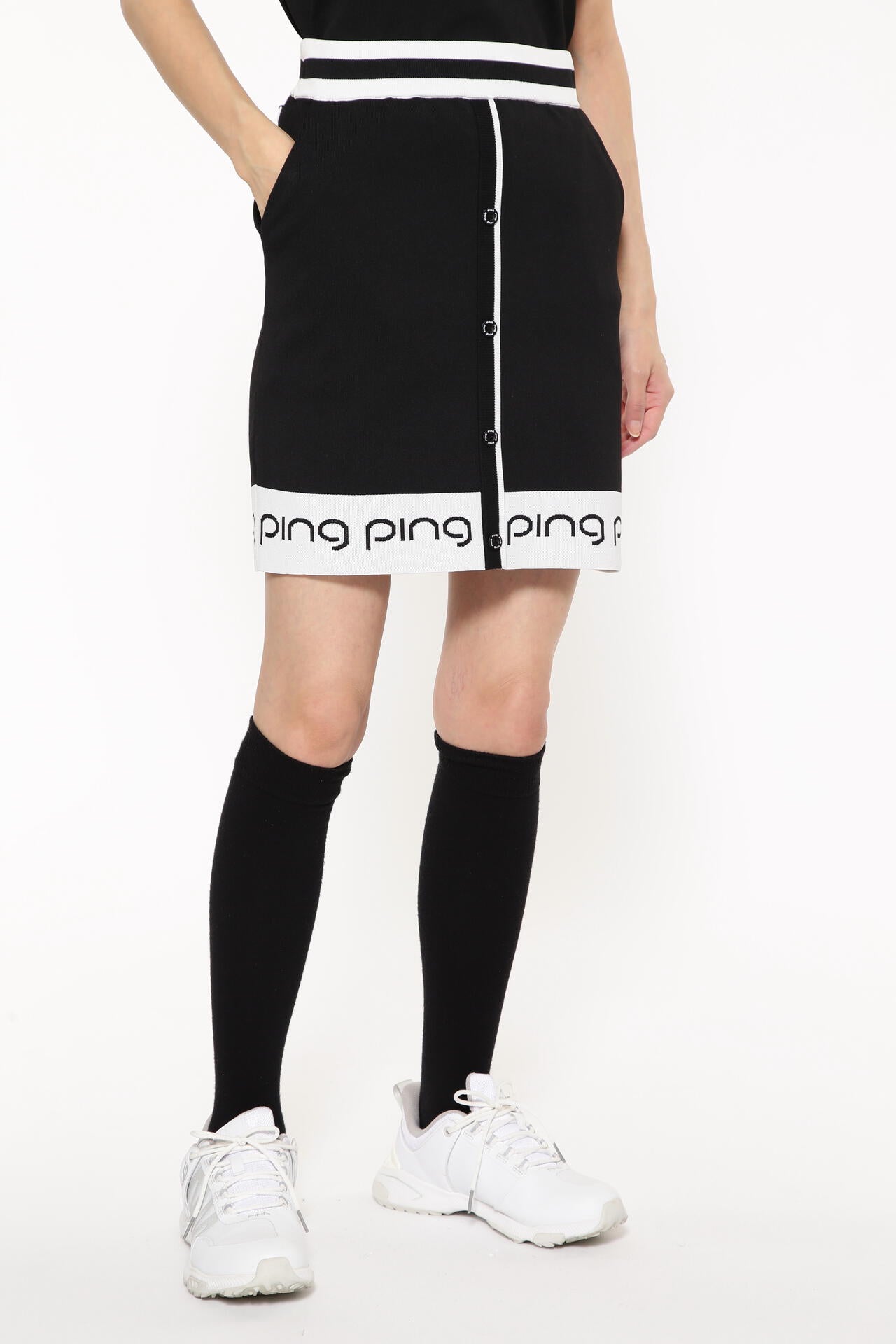 【PING APPAREL】ジャガードニットスカート ＜LADIES LINE＞＜PERFORMANCE＞ (LADIES)