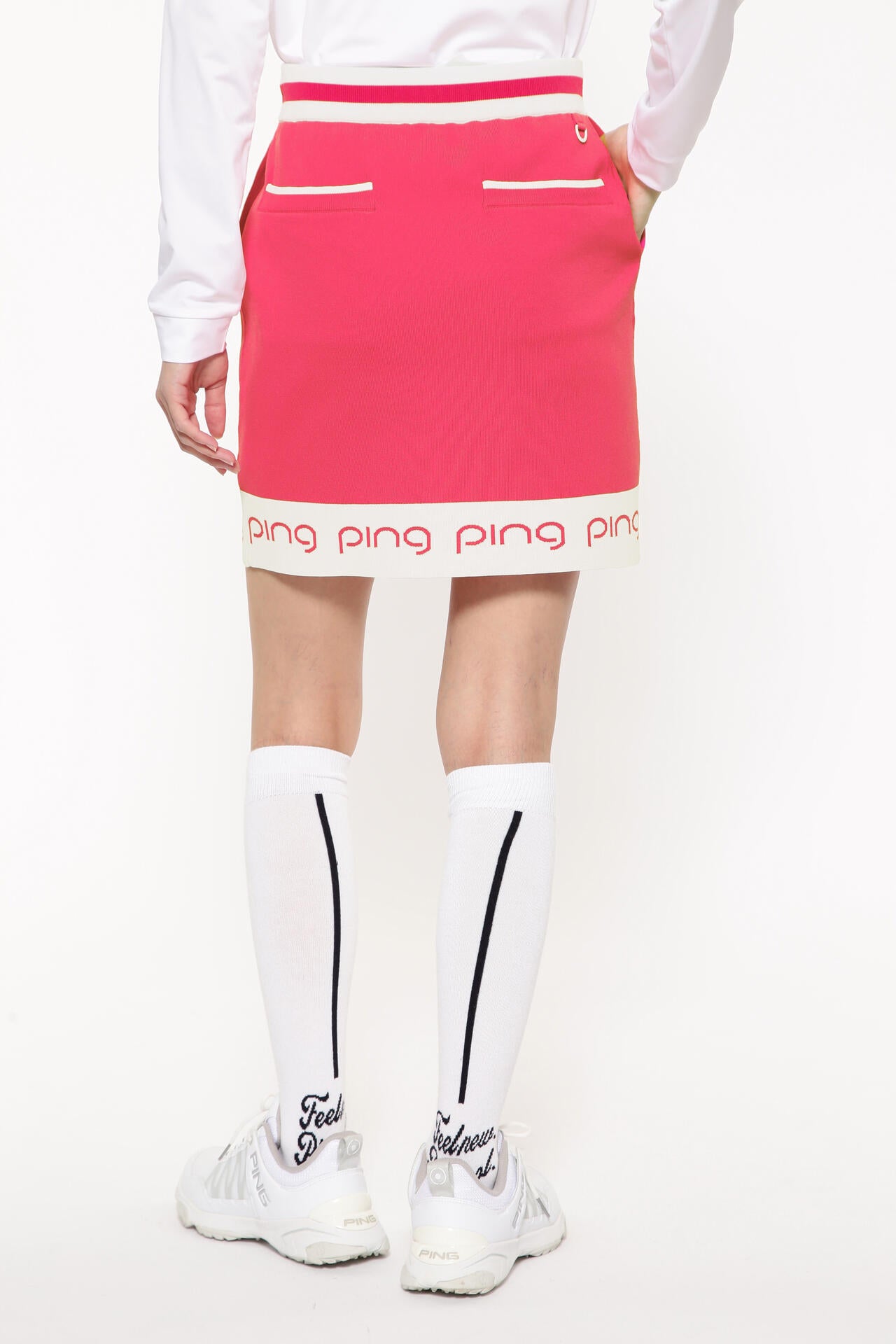 【PING APPAREL】ジャガードニットスカート ＜LADIES LINE＞＜PERFORMANCE＞ (LADIES)