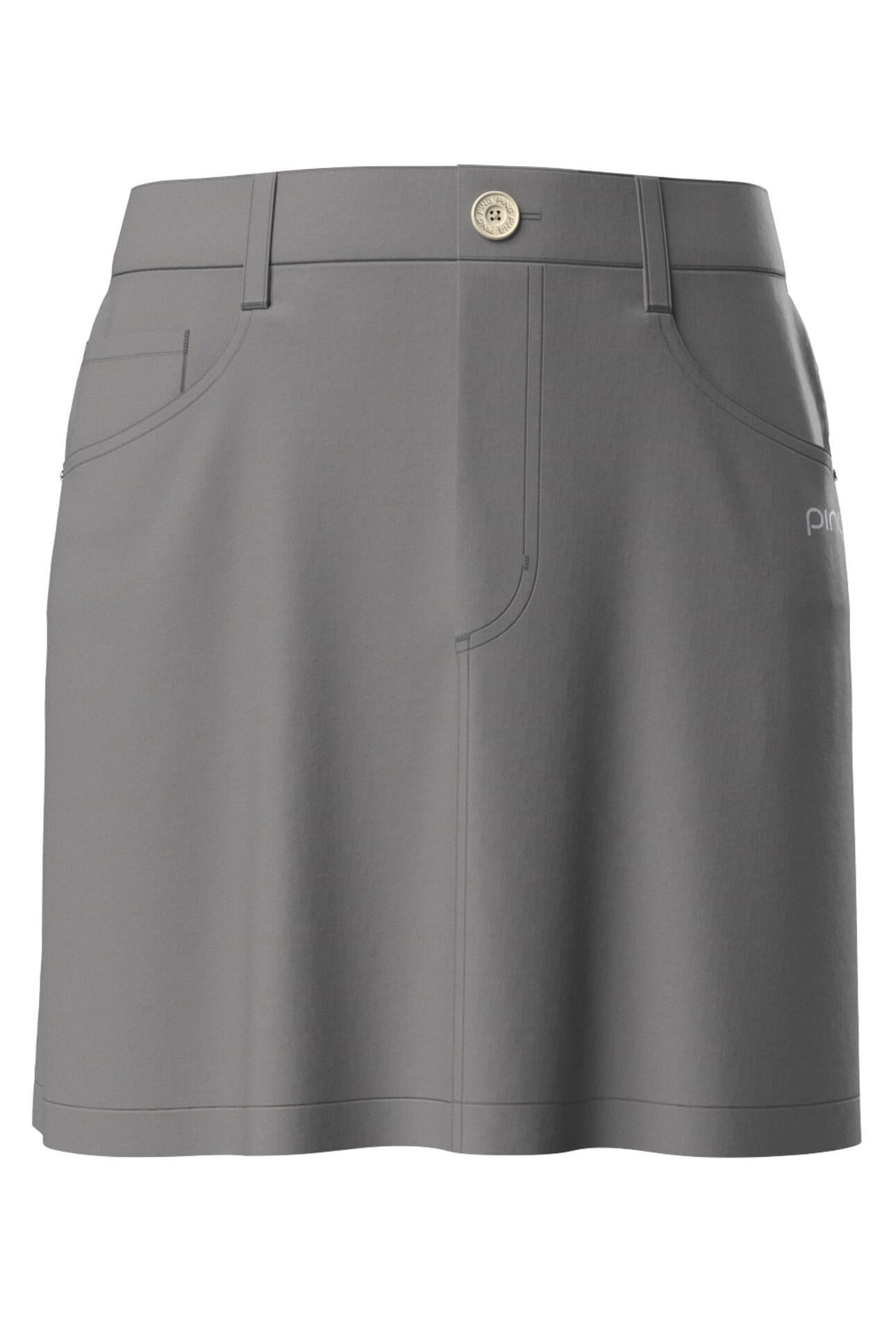 【PING APPAREL】全方向ストレッチ二重織台形スカート ＜LADIES LINE＞＜NATIVE＞ (LADIES)