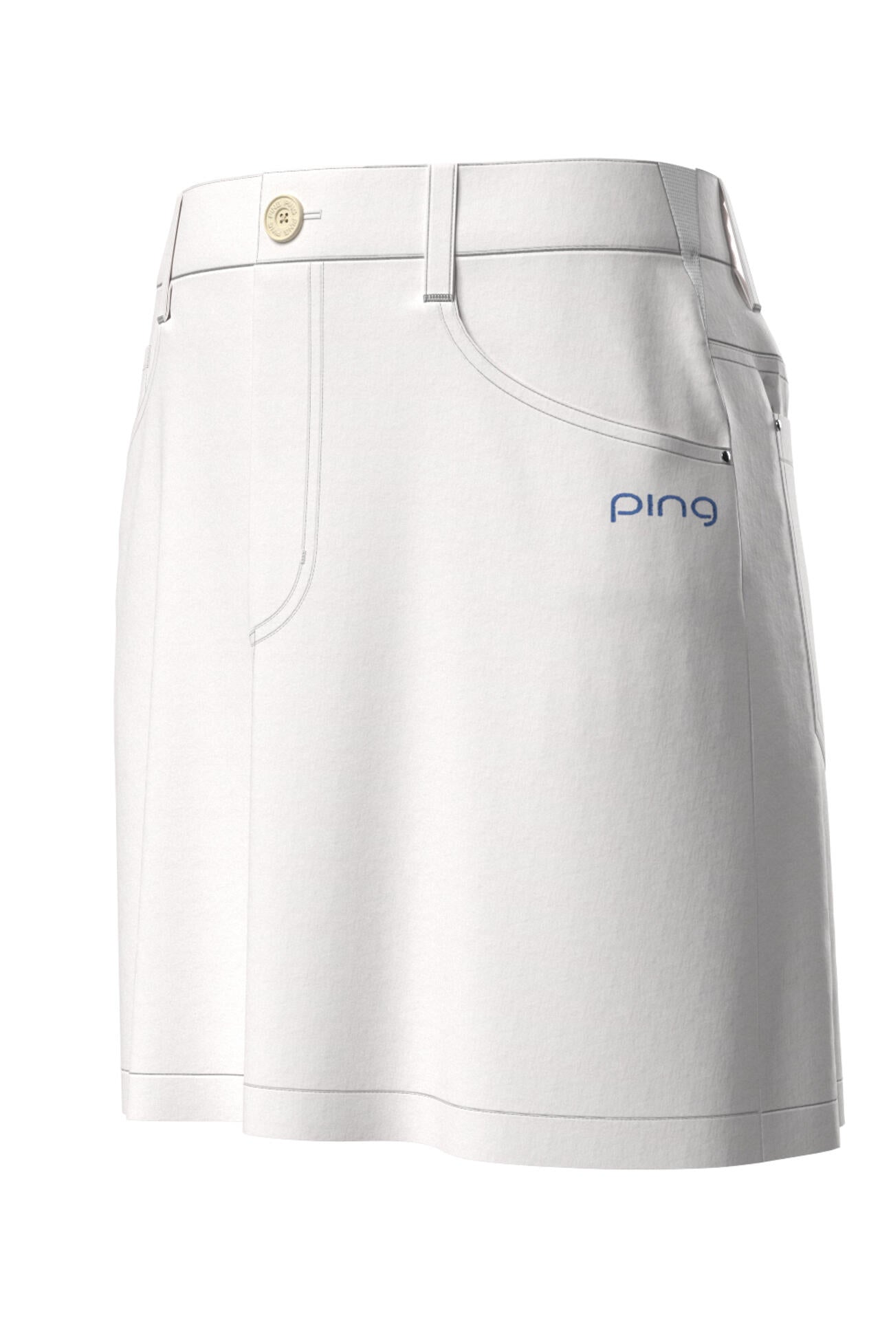 【PING APPAREL】全方向ストレッチ二重織台形スカート ＜LADIES LINE＞＜NATIVE＞ (LADIES)