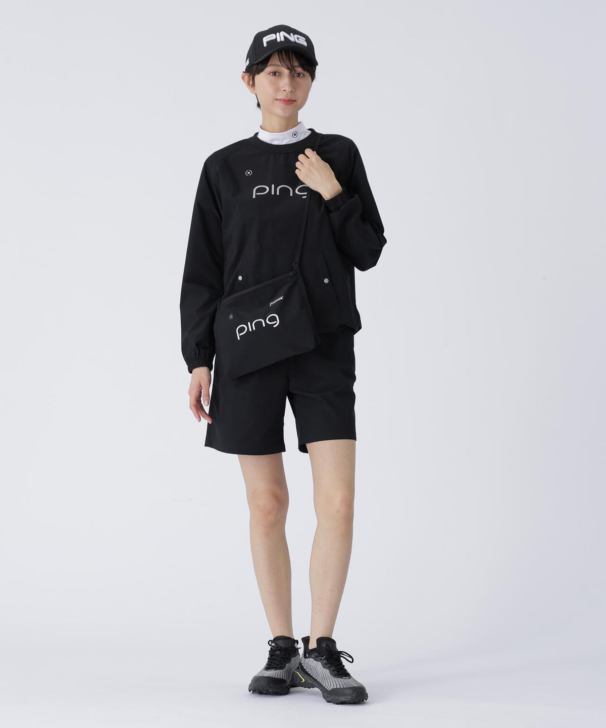 ［PING APPAREL］全方向ストレッチリップストップスニードジャック×ショートパンツ ＜LADIES LINE＞ (LADIES)