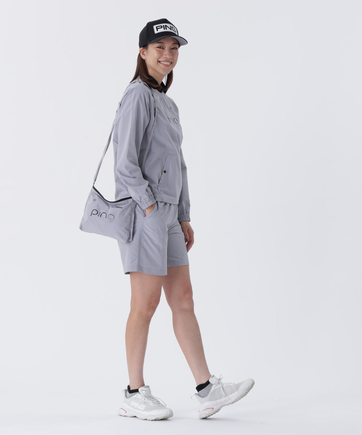 ［PING APPAREL］全方向ストレッチリップストップスニードジャック×ショートパンツ ＜LADIES LINE＞ (LADIES)