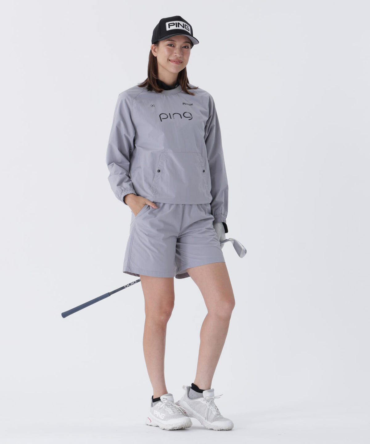 ［PING APPAREL］全方向ストレッチリップストップスニードジャック×ショートパンツ ＜LADIES LINE＞ (LADIES)