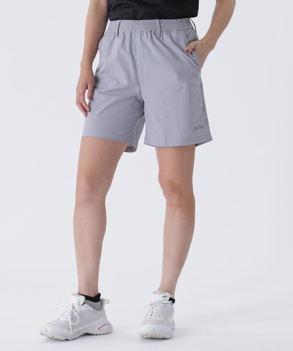 ［PING APPAREL］全方向ストレッチリップストップスニードジャック×ショートパンツ ＜LADIES LINE＞ (LADIES)