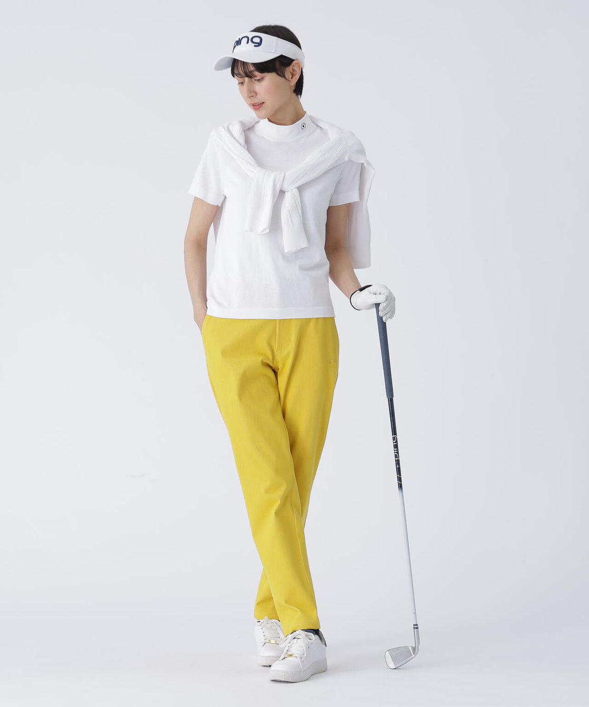 【PING APPAREL】TCツイルテーパードパンツ ＜LADIES LINE＞ (LADIES)