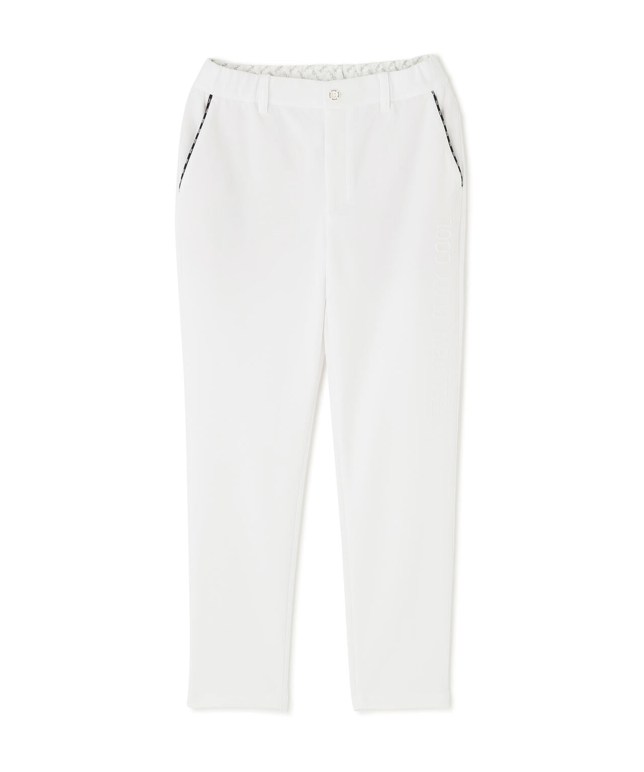 【PING APPAREL】全方向ストレッチ 接結裏メッシュスウェットテーパードパンツ ＜GOLD＞ (LADIES)
