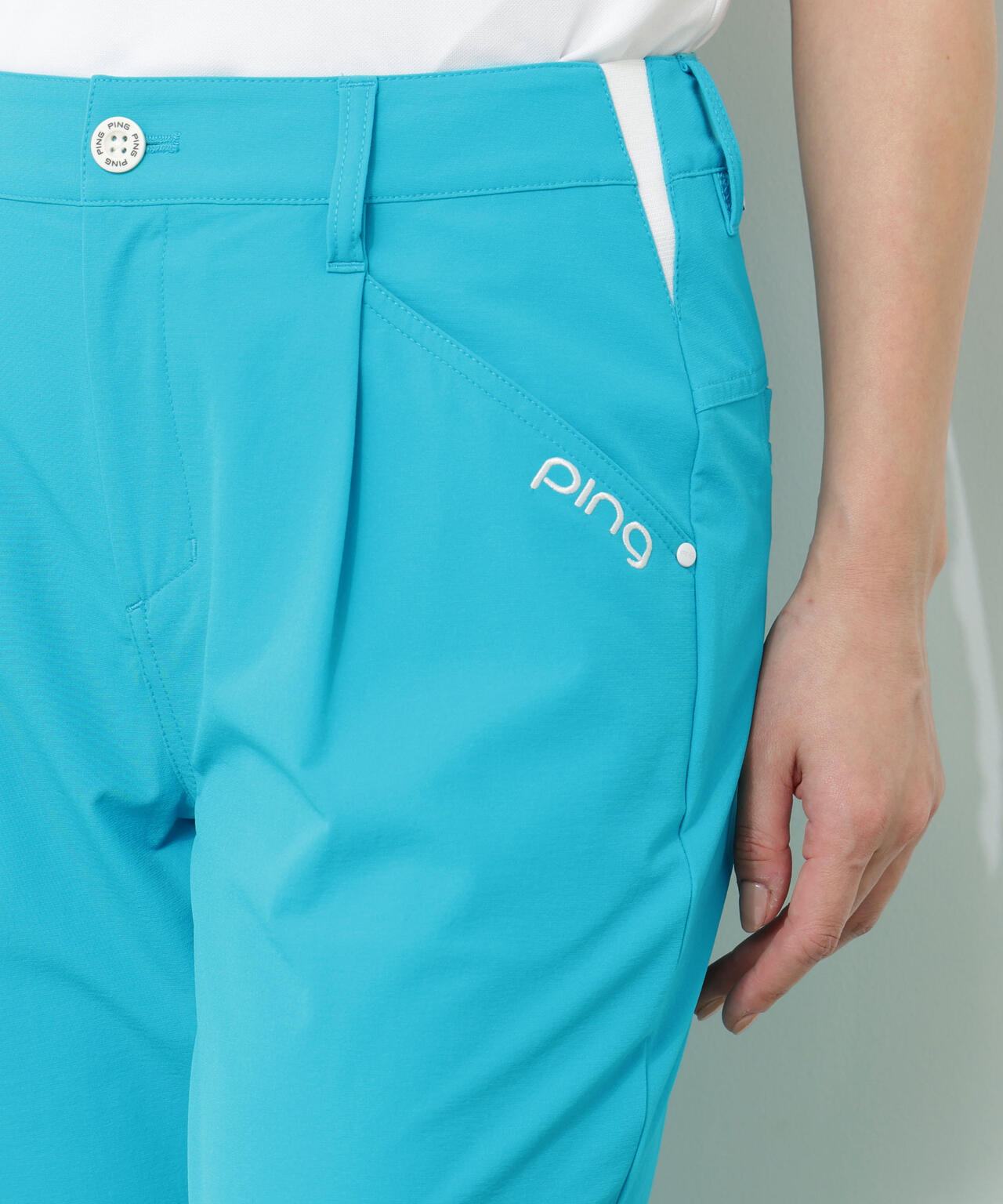 【PING APPAREL】全方向ストレッチ二重織フィット&ストレッチワンタックテーパードパンツ＜PERFORMANCE＞ (LADIES)