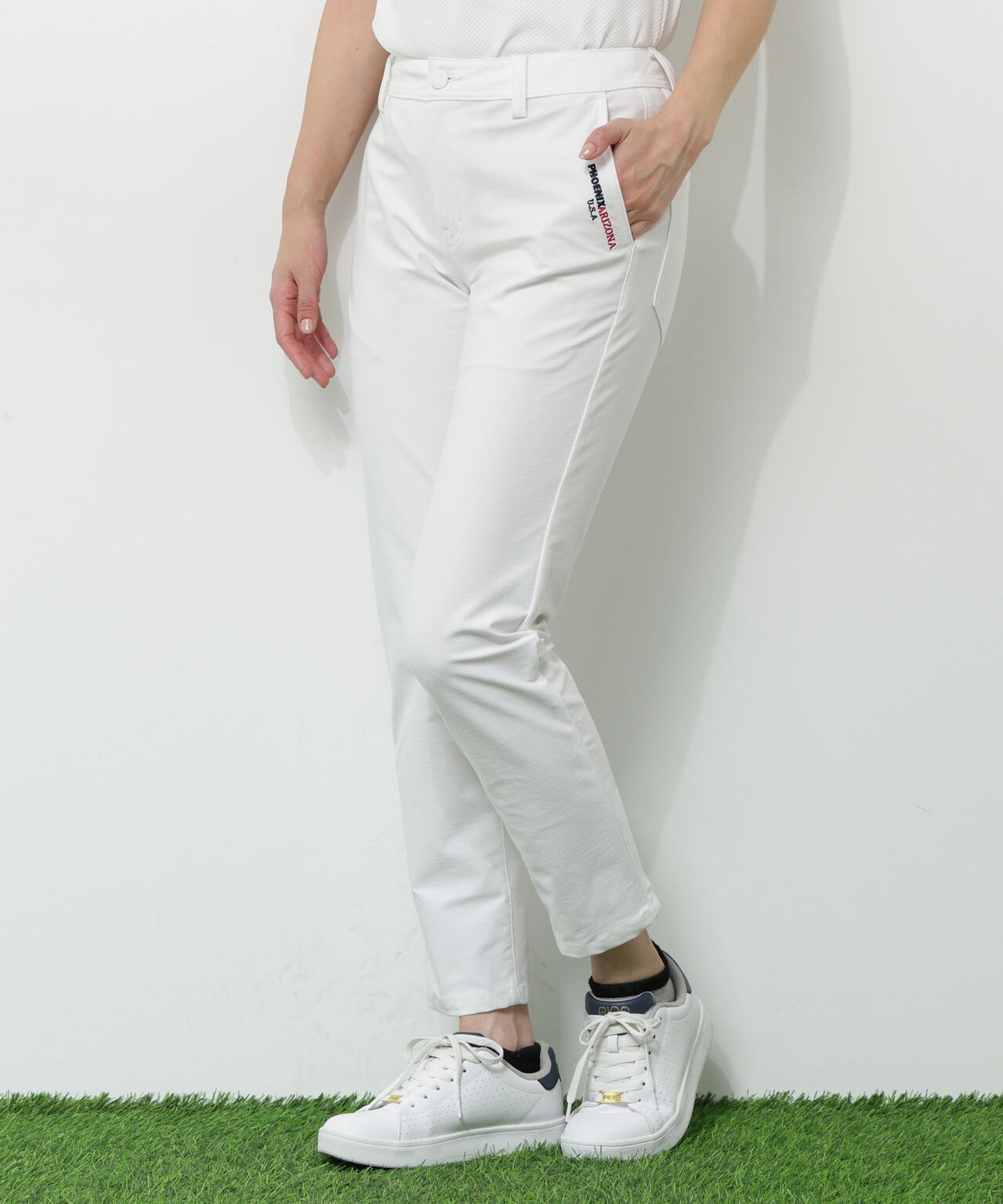 【PING APPAREL】全方向ストレッチツイルテーパードパンツ ＜NATIVE＞ (LADIES)
