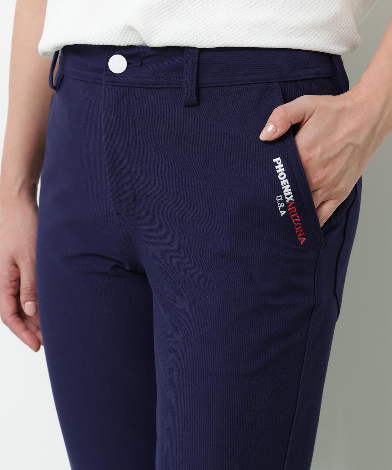 【PING APPAREL】全方向ストレッチツイルテーパードパンツ ＜NATIVE＞ (LADIES)