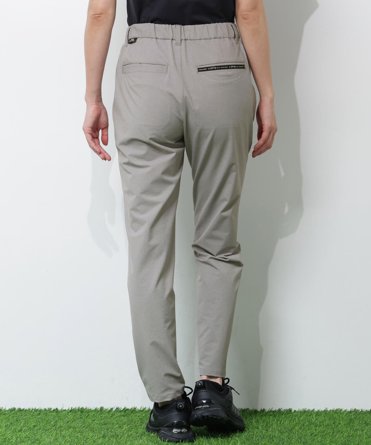 【PING APPAREL】全方向ストレッチドビーワンタックテーパードパンツ ＜PERFORMANCE＞ (LADIES)
