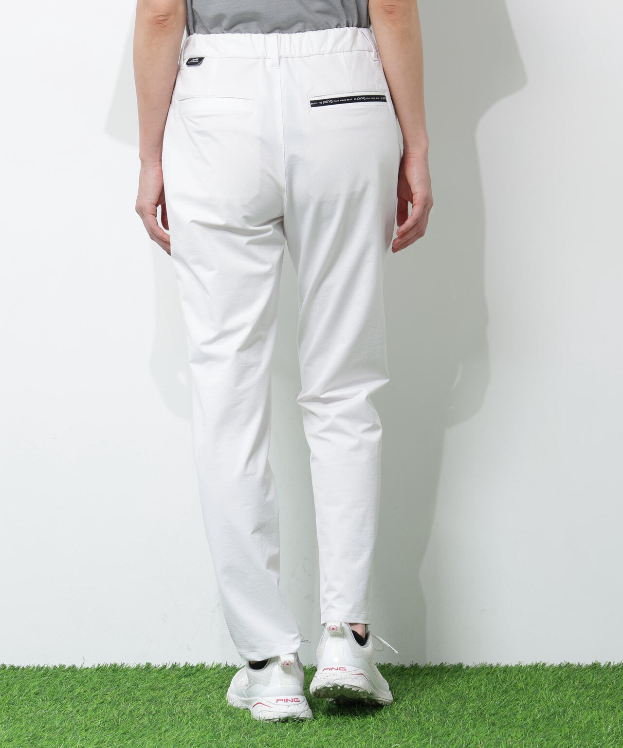 【PING APPAREL】全方向ストレッチドビーワンタックテーパードパンツ ＜PERFORMANCE＞ (LADIES)