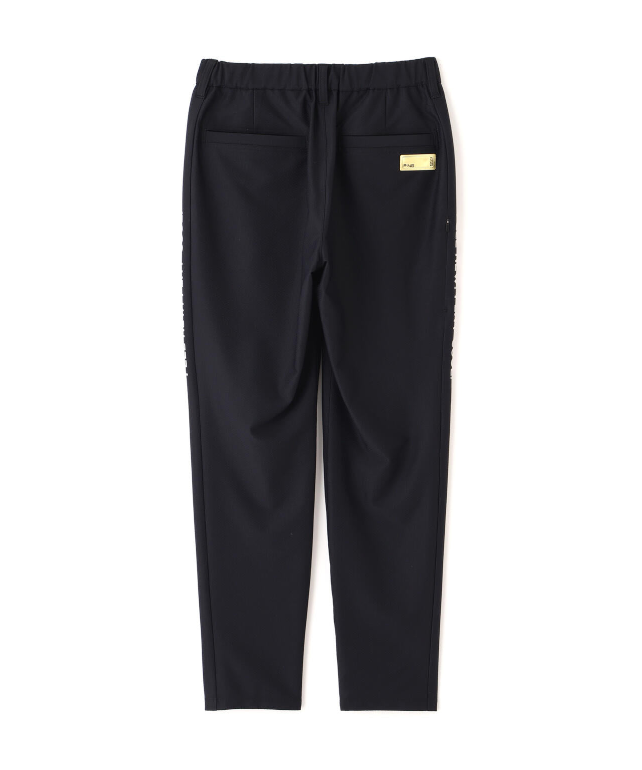 【PING APPAREL】【UVカット・透け防止・ストレッチ】ドビーテーパードパンツ ＜GOLD＞ (LADIES)