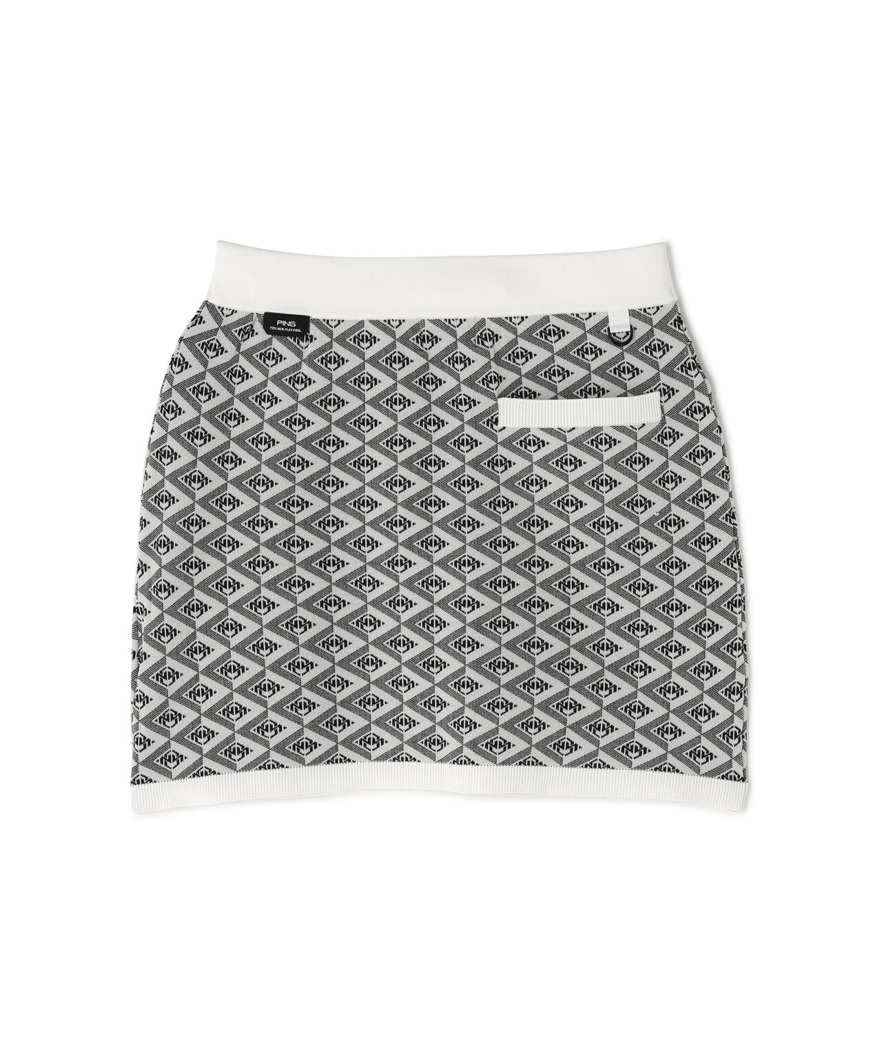 【PING APPAREL】AZモノグラムジャカードニットスカート ＜PERFORMANCE＞ (LADIES)