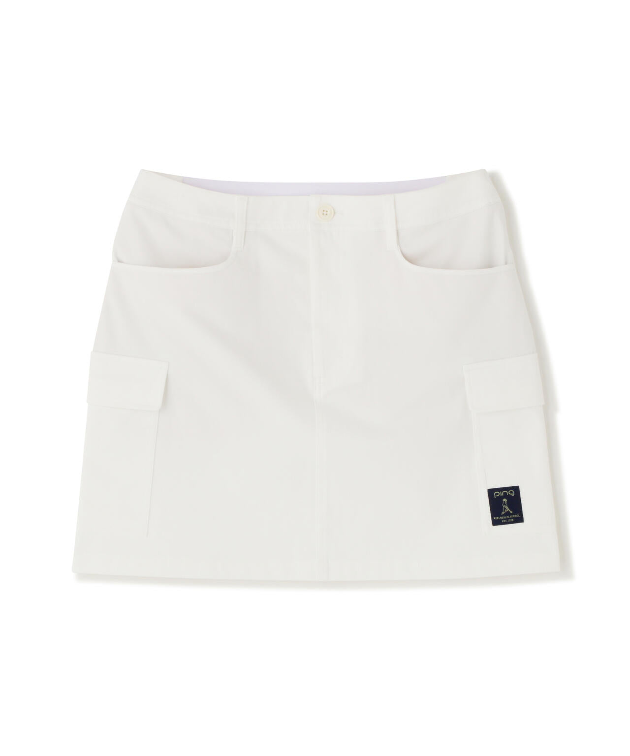 【PING APPAREL】全方向ストレッチニットツイル フィット&ストレッチサイドポケットスカート ＜NATIVE＞ (LADIES)