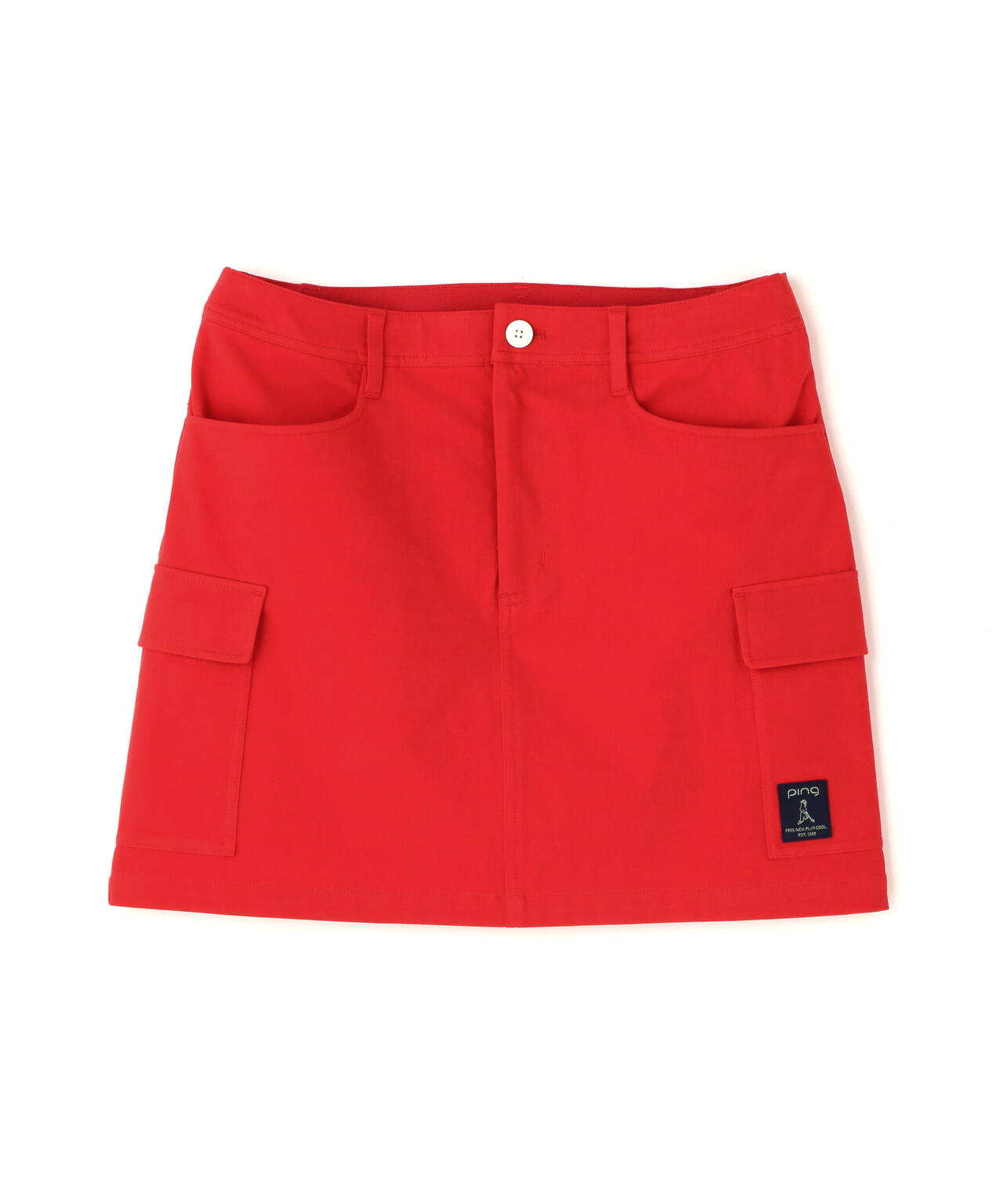 【PING APPAREL】全方向ストレッチニットツイル フィット&ストレッチサイドポケットスカート ＜NATIVE＞ (LADIES)