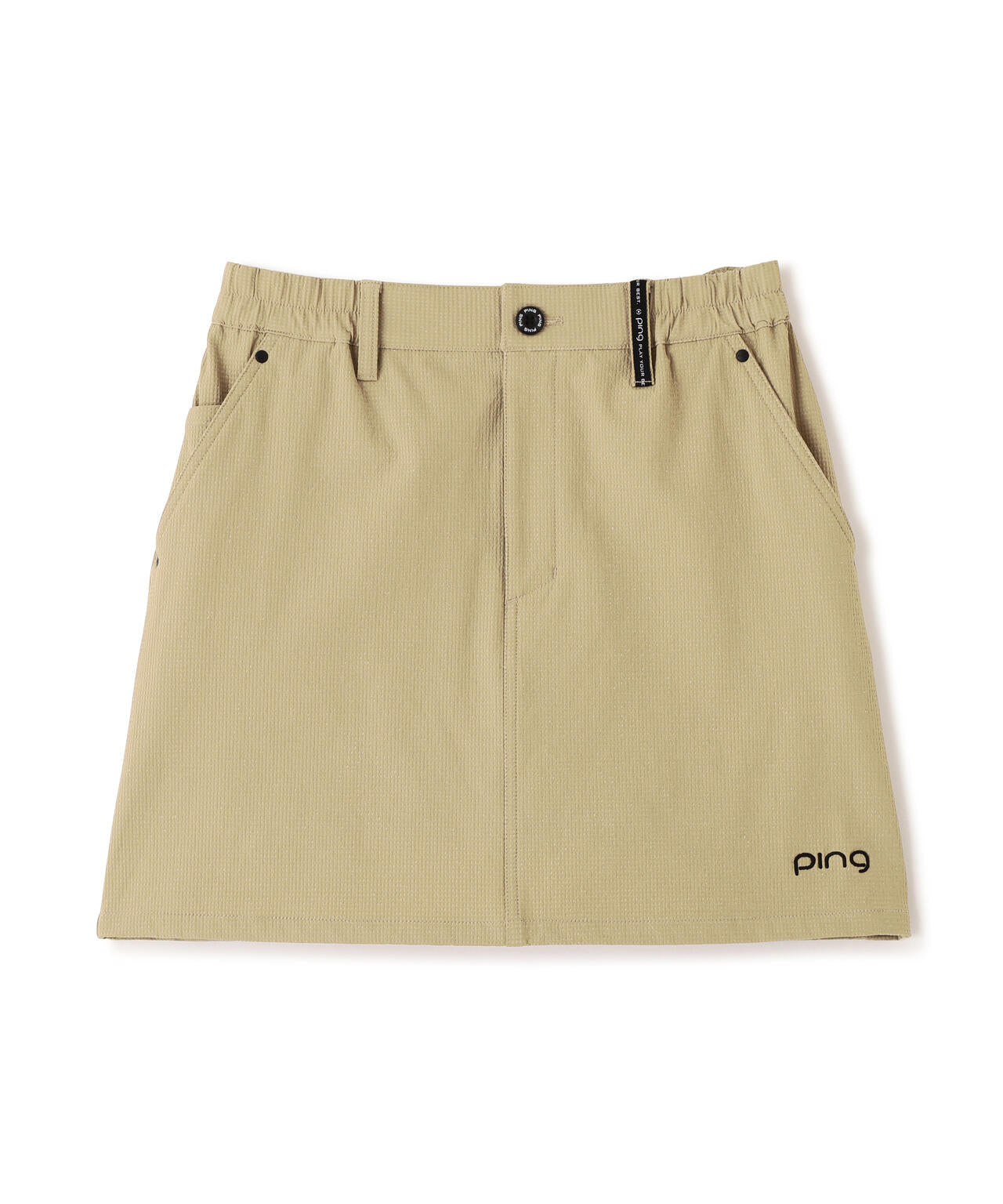 【PING APPAREL】全方向ストレッチ 緯二重スカート ＜GOLD＞ (LADIES)