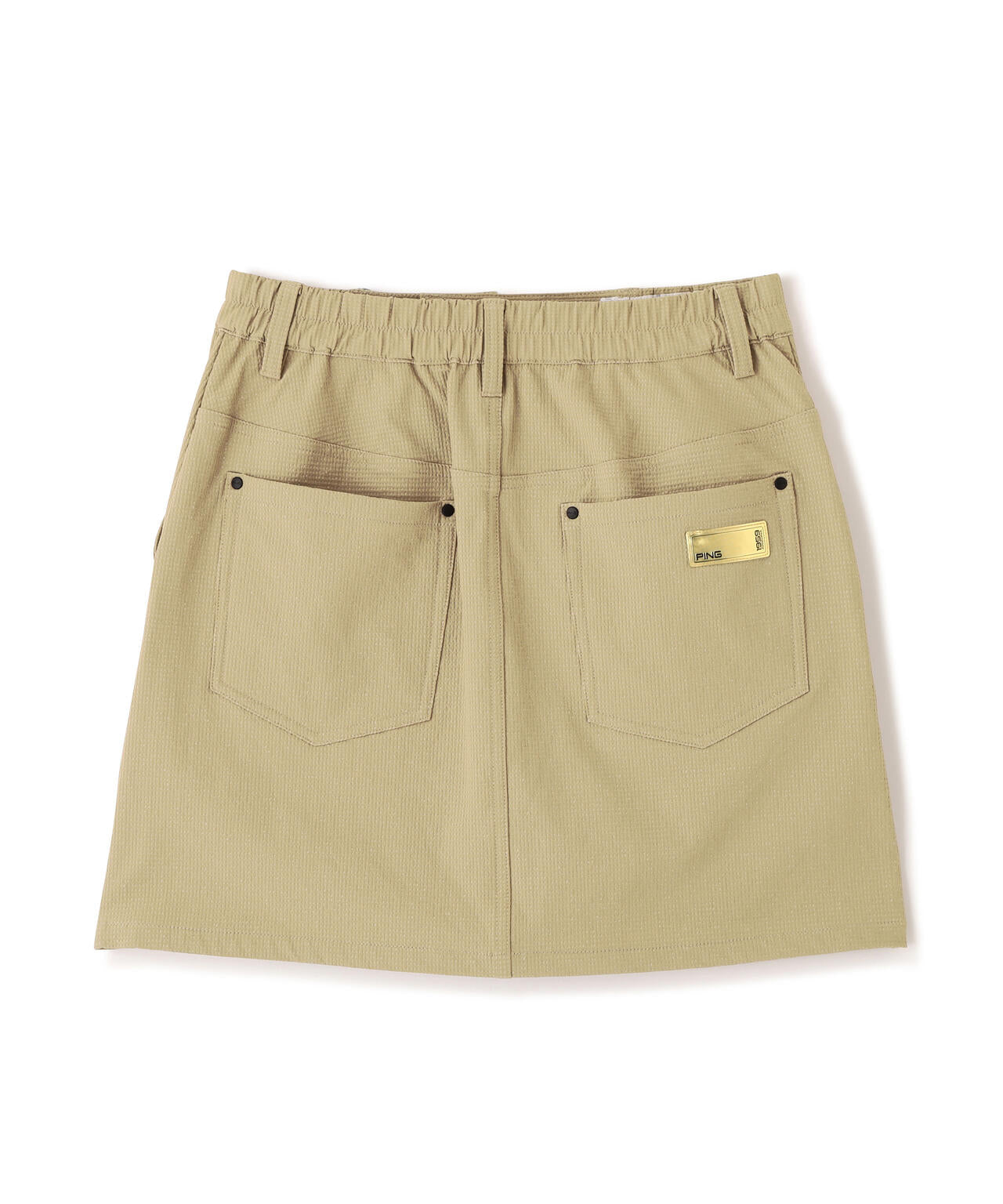 【PING APPAREL】全方向ストレッチ 緯二重スカート ＜GOLD＞ (LADIES)