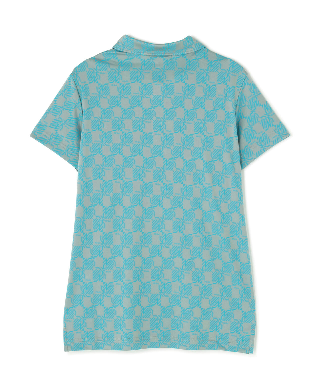 【PING APPAREL】AZモノグラムジャカードブロックロゴ半袖ポロシャツ ＜PERFORMANCE＞ (LADIES)