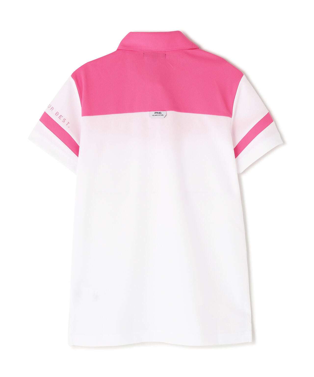 【PING APPAREL】エアロクルーカノコ半袖ポロシャツ ＜PERFORMANCE＞ (LADIES)