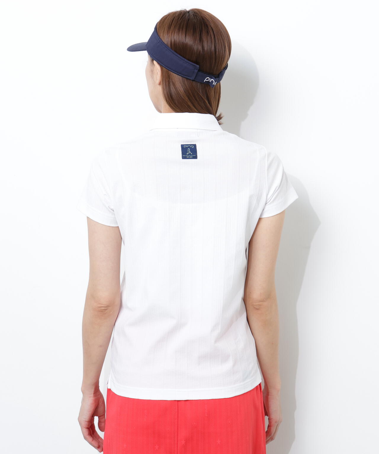 【PING APPAREL】EPIX変形ストレッチサッカー半袖ポロシャツ ＜NATIVE＞ (LADIES)