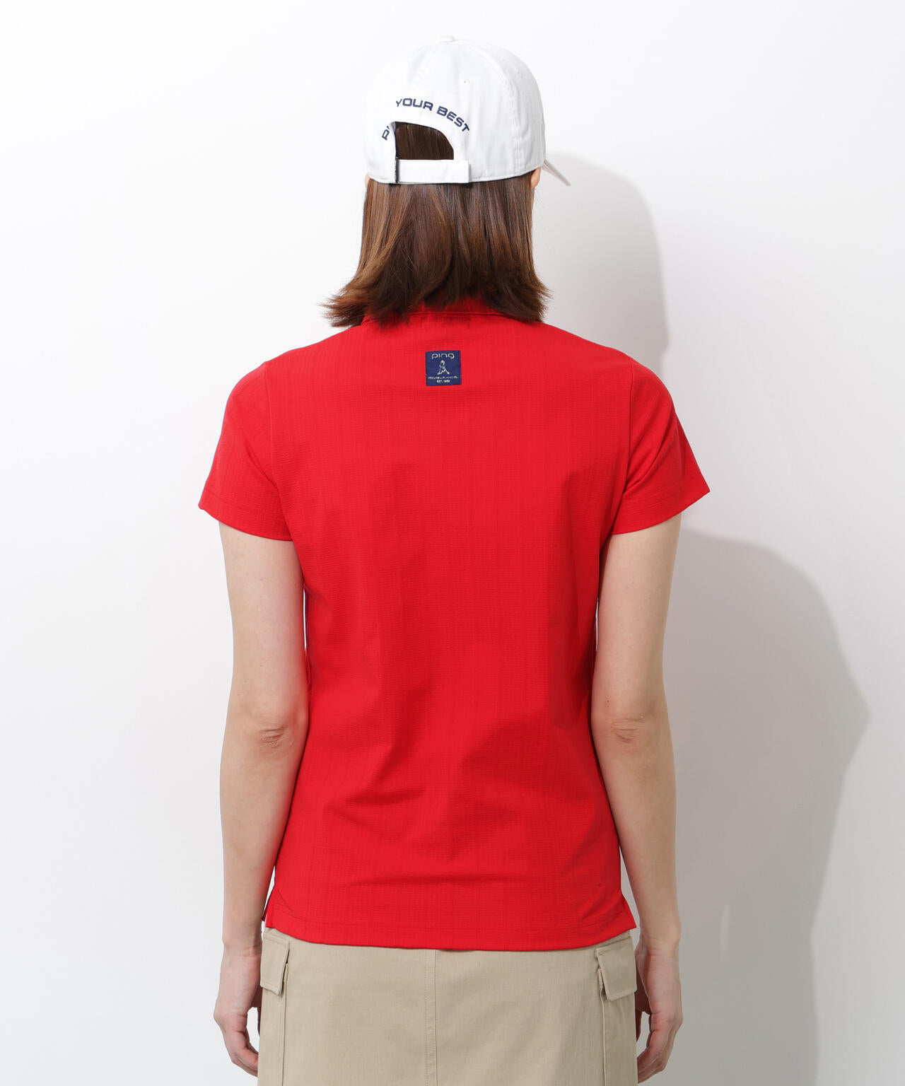 【PING APPAREL】EPIX変形ストレッチサッカー半袖ポロシャツ ＜NATIVE＞ (LADIES)