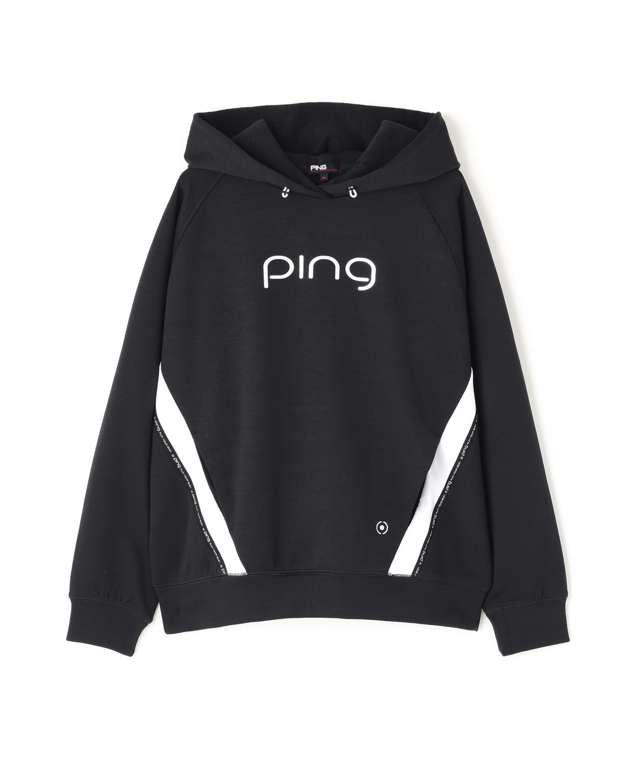 【PING APPAREL】全方向ストレッチ接結裏メッシュ切替ロゴテープスウェットフーディ ＜PERFORMANCE＞ (LADIES)