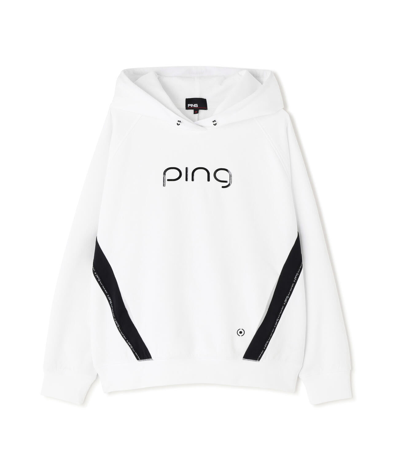 【PING APPAREL】全方向ストレッチ接結裏メッシュ切替ロゴテープスウェットフーディ ＜PERFORMANCE＞ (LADIES)