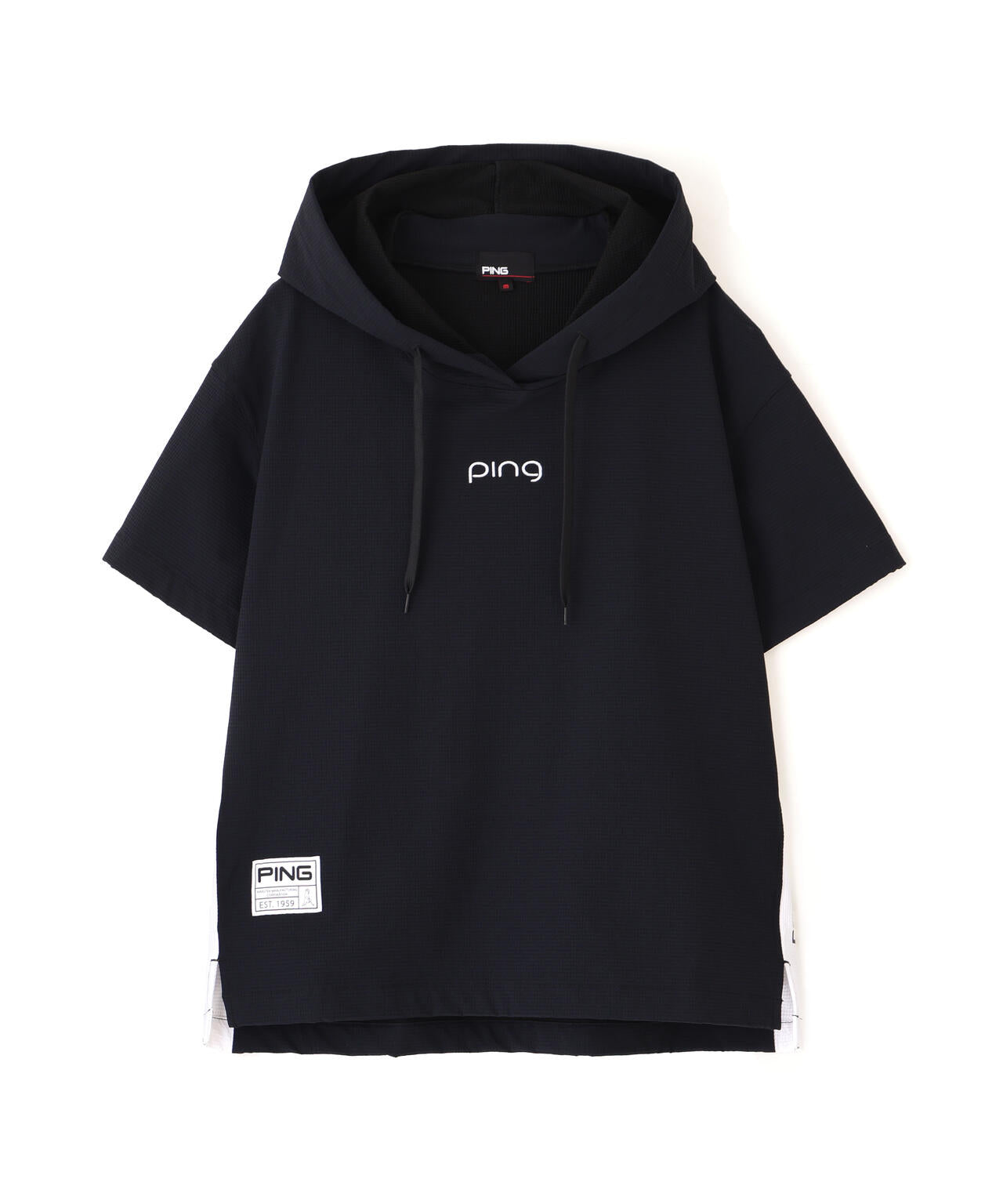 【PING APPAREL】半袖フーディプルオーバー ＜GOLD＞ (LADIES)