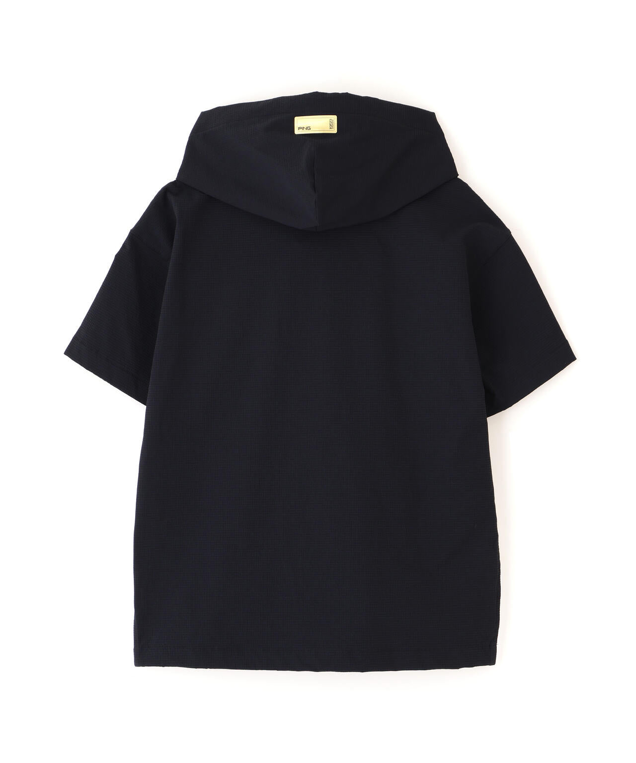【PING APPAREL】半袖フーディプルオーバー ＜GOLD＞ (LADIES)