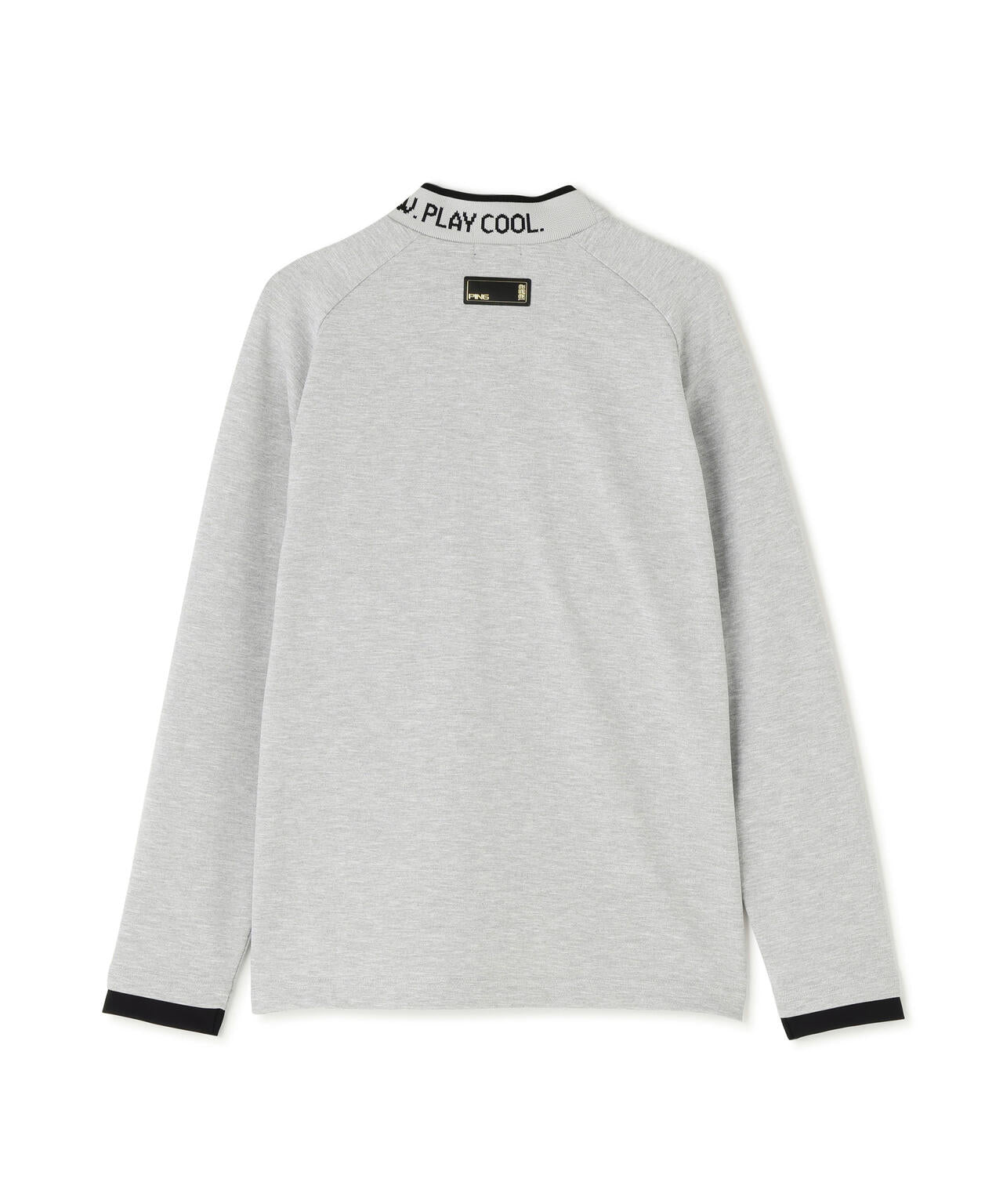 【PING APPAREL】冷感ポンチハイネックシャツ ＜GOLD＞ (LADIES)
