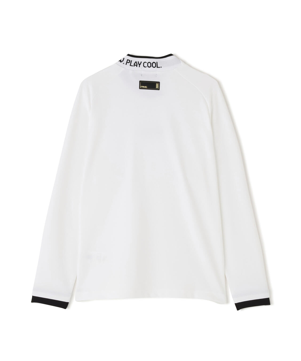 【PING APPAREL】冷感ポンチハイネックシャツ ＜GOLD＞ (LADIES)