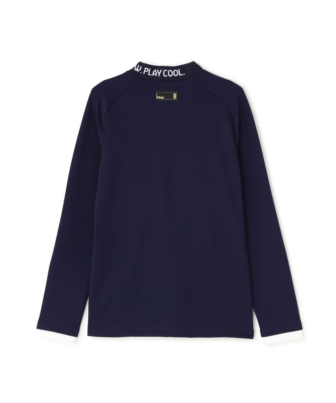 【PING APPAREL】冷感ポンチハイネックシャツ ＜GOLD＞ (LADIES)