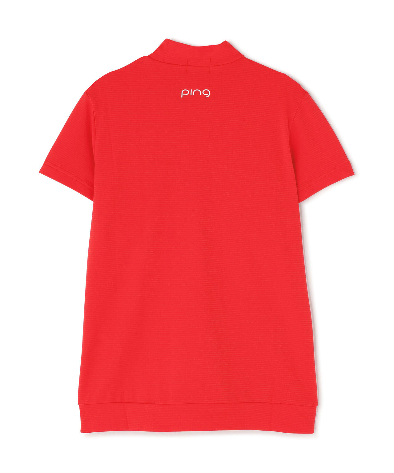 【PING APPAREL】SNAPTEXカノコインレーMr.PINGプリント半袖ハイネックカットソー ＜NATIVE＞ (LADIES)