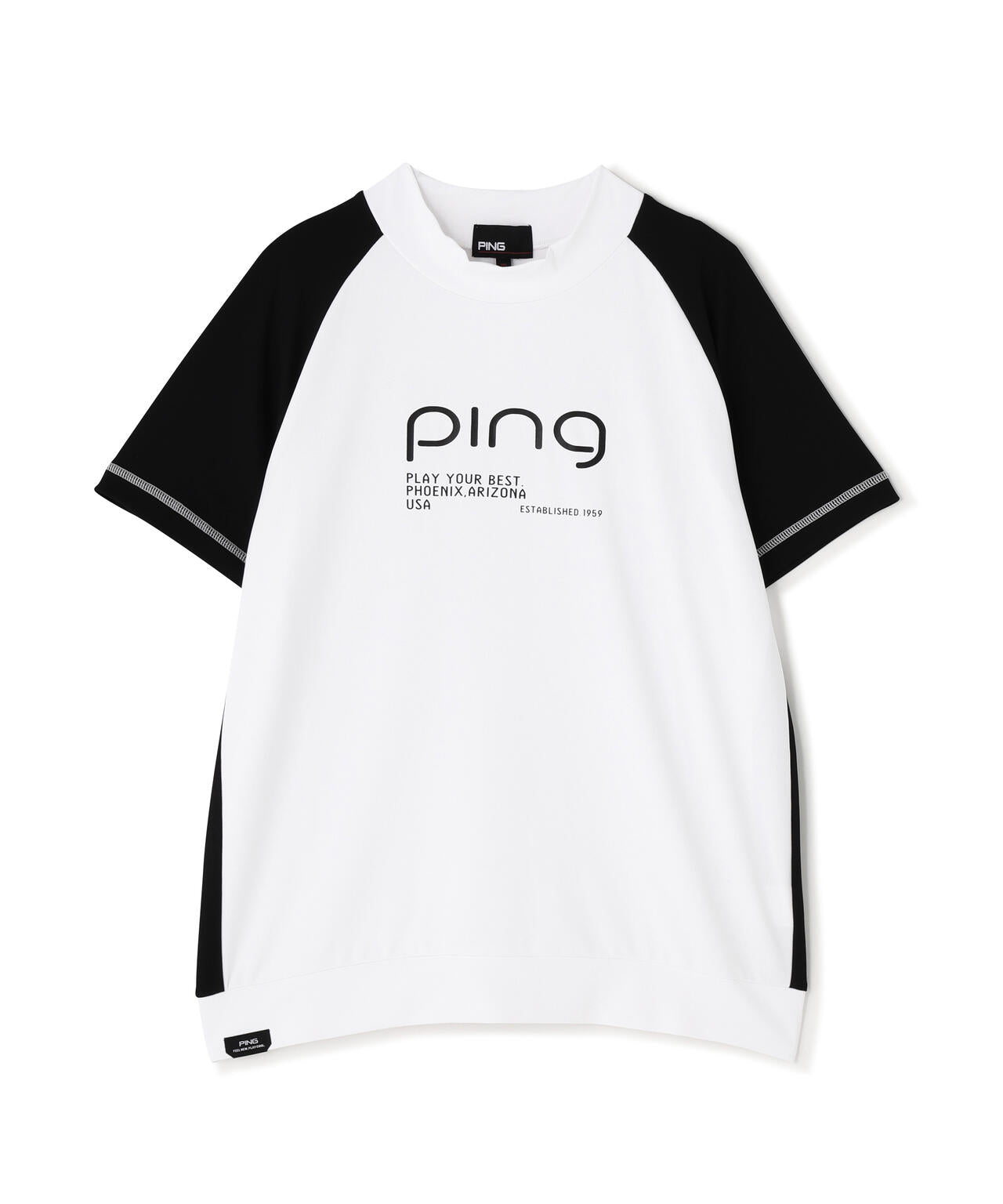 【PING APPAREL】テラカノコ半袖ハイネックシャツ ＜PERFORMANCE＞ (LADIES)